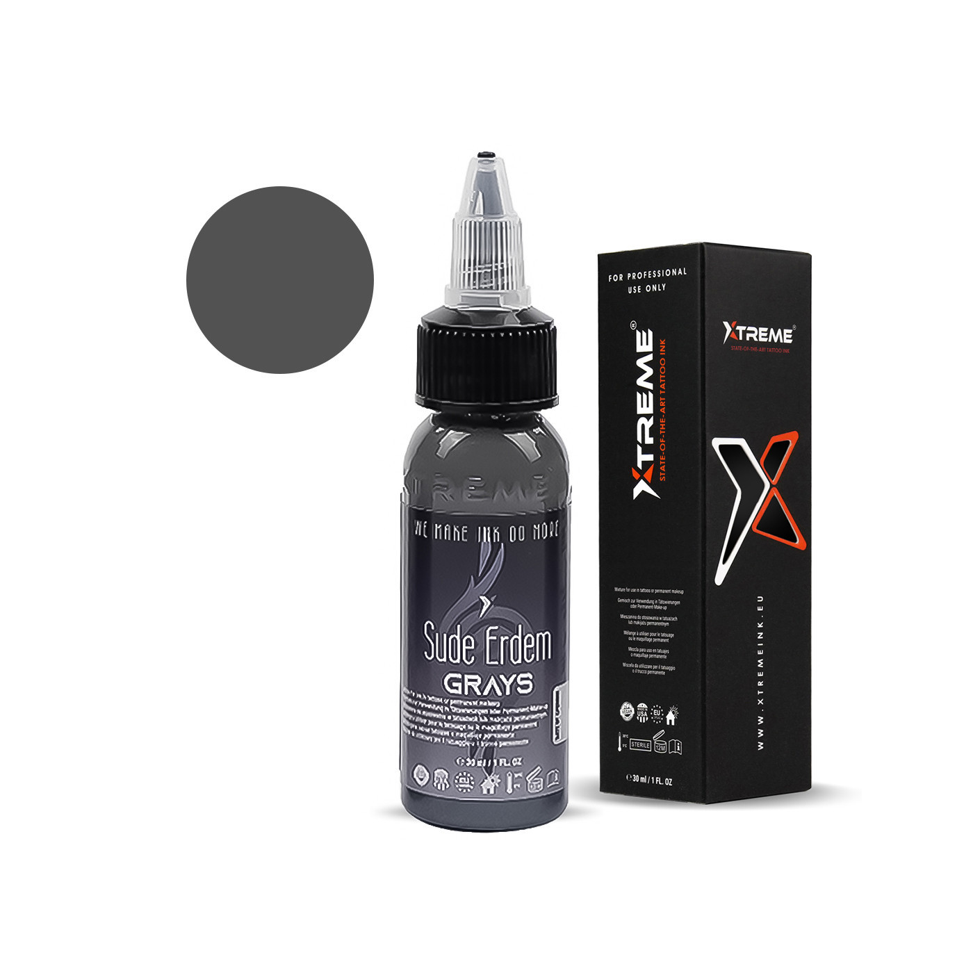 XTreme Ink - SUDE ERDEM GRAYS 3 - 30ml (Reach Compliant) XTreme Ink - SUDE ERDEM GRAYS 3 - 30ml (Reach Compliant)