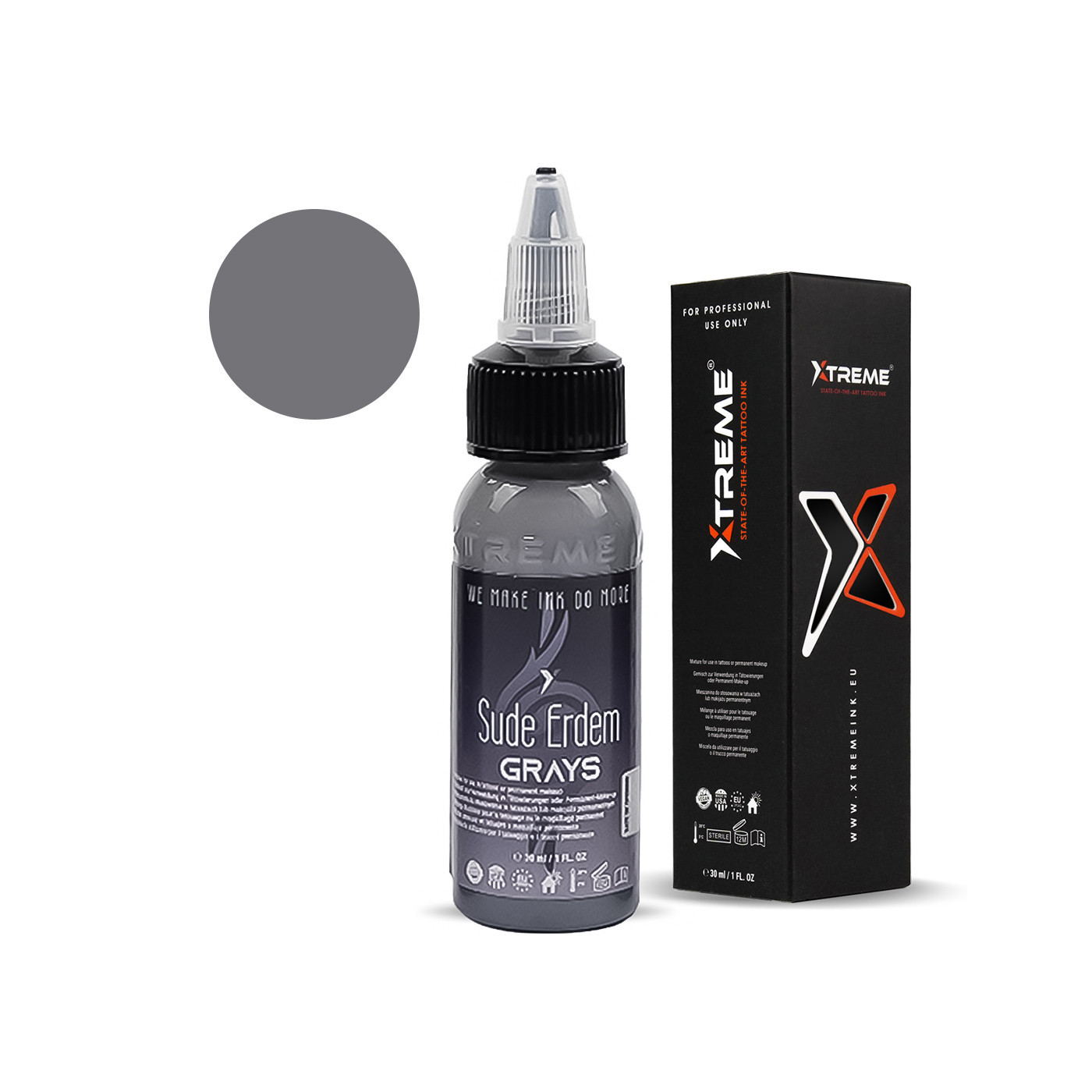 XTreme Ink - SUDE ERDEM GRAYS 2 - 30ml (Reach Compliant) XTreme Ink - SUDE ERDEM GRAYS 2 - 30ml (Reach Compliant)