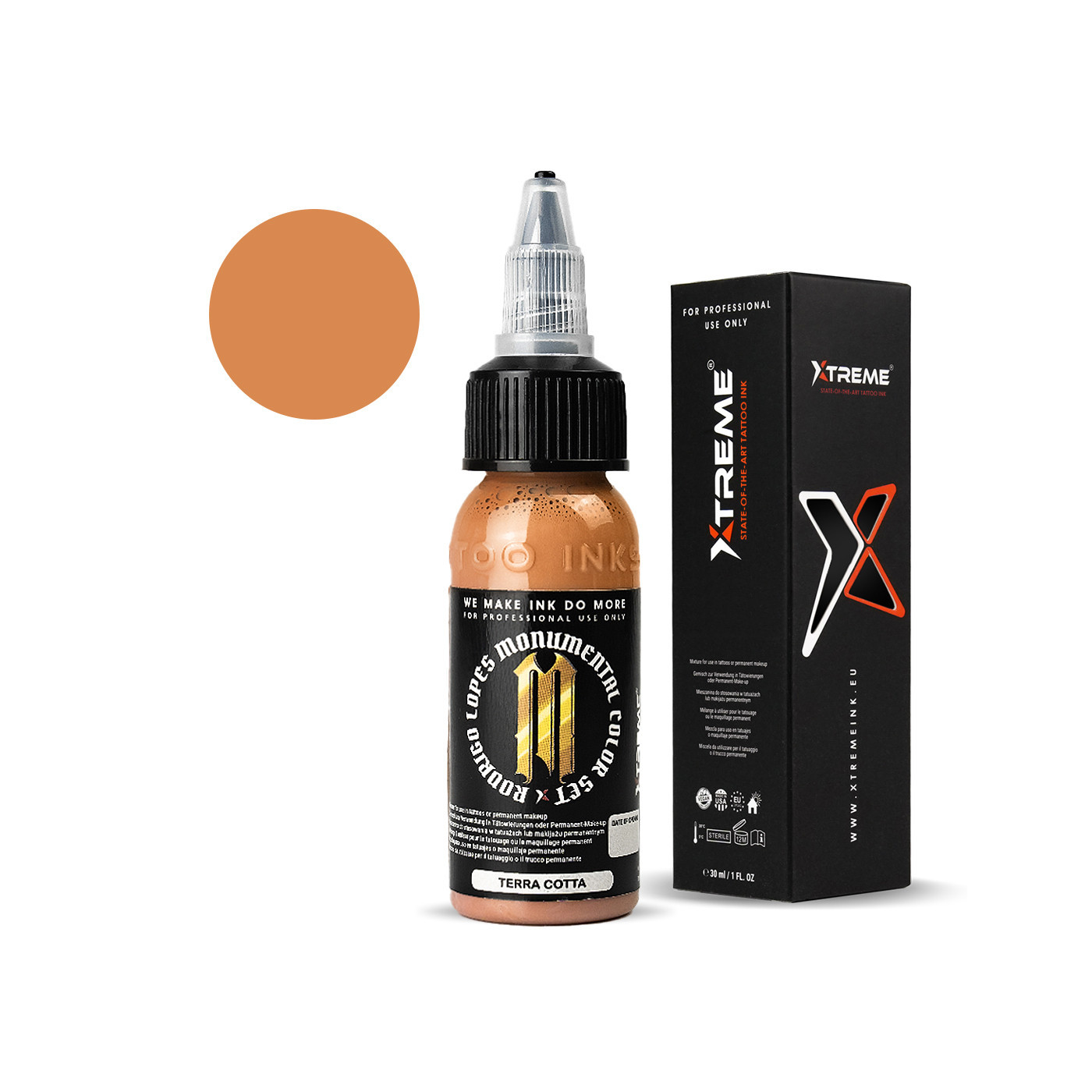 XTreme Ink - RODRIGO LOPES - Terra Cotta - 30ml (Reach Compliant)