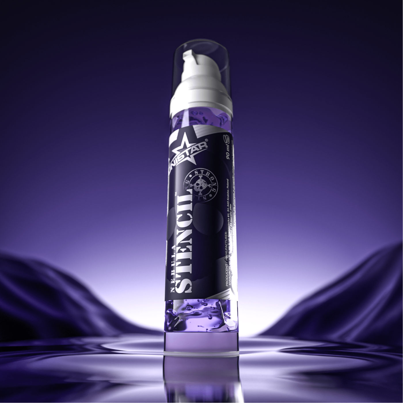 UNISTAR Nebula stencil 90 ml UNISTAR Nebula stencil 90 ml