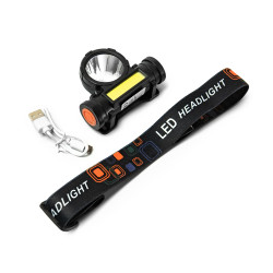 LED Headlamp with Built-in...
