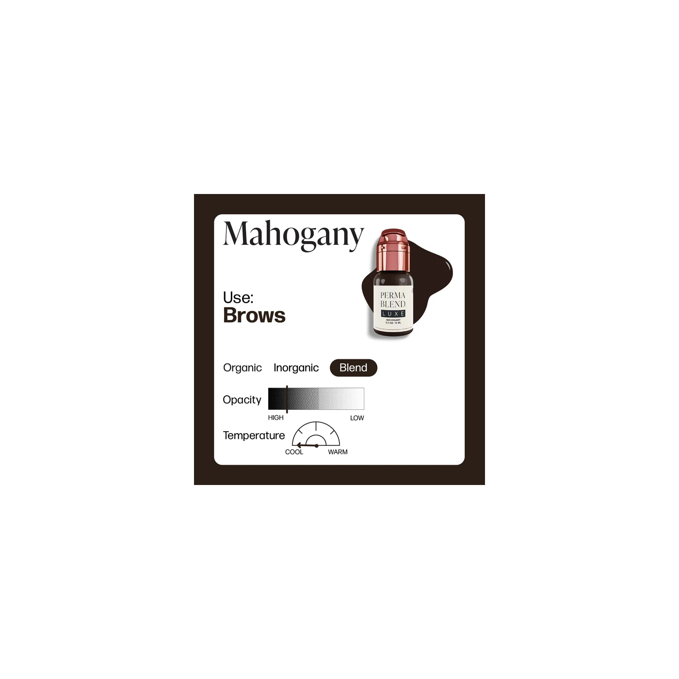 Perma Blend Luxe - Mahogany 15ml (Reach 2023) - Perma Blend Luxe - All Colors