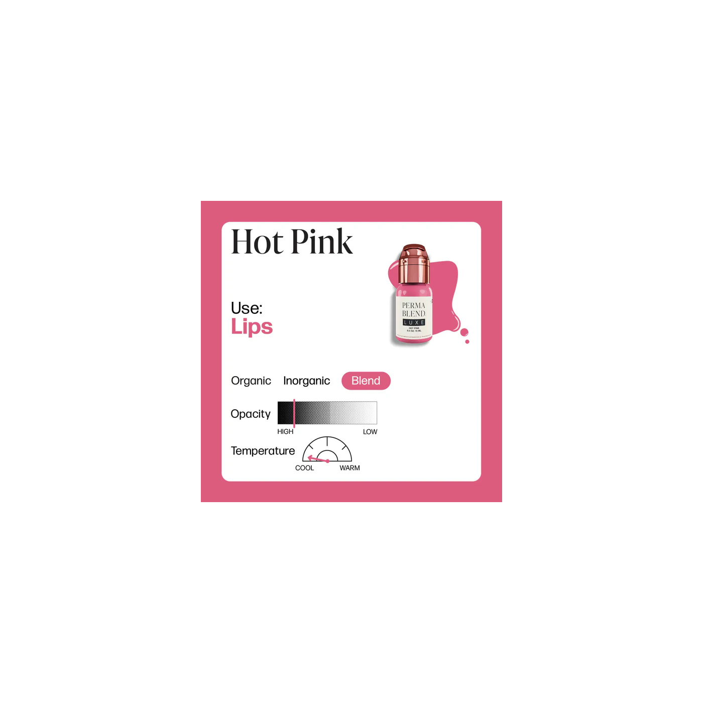 Perma Blend Luxe - Hot Pink 15ml (Reach 2023) - Perma Blend Luxe - All Colors