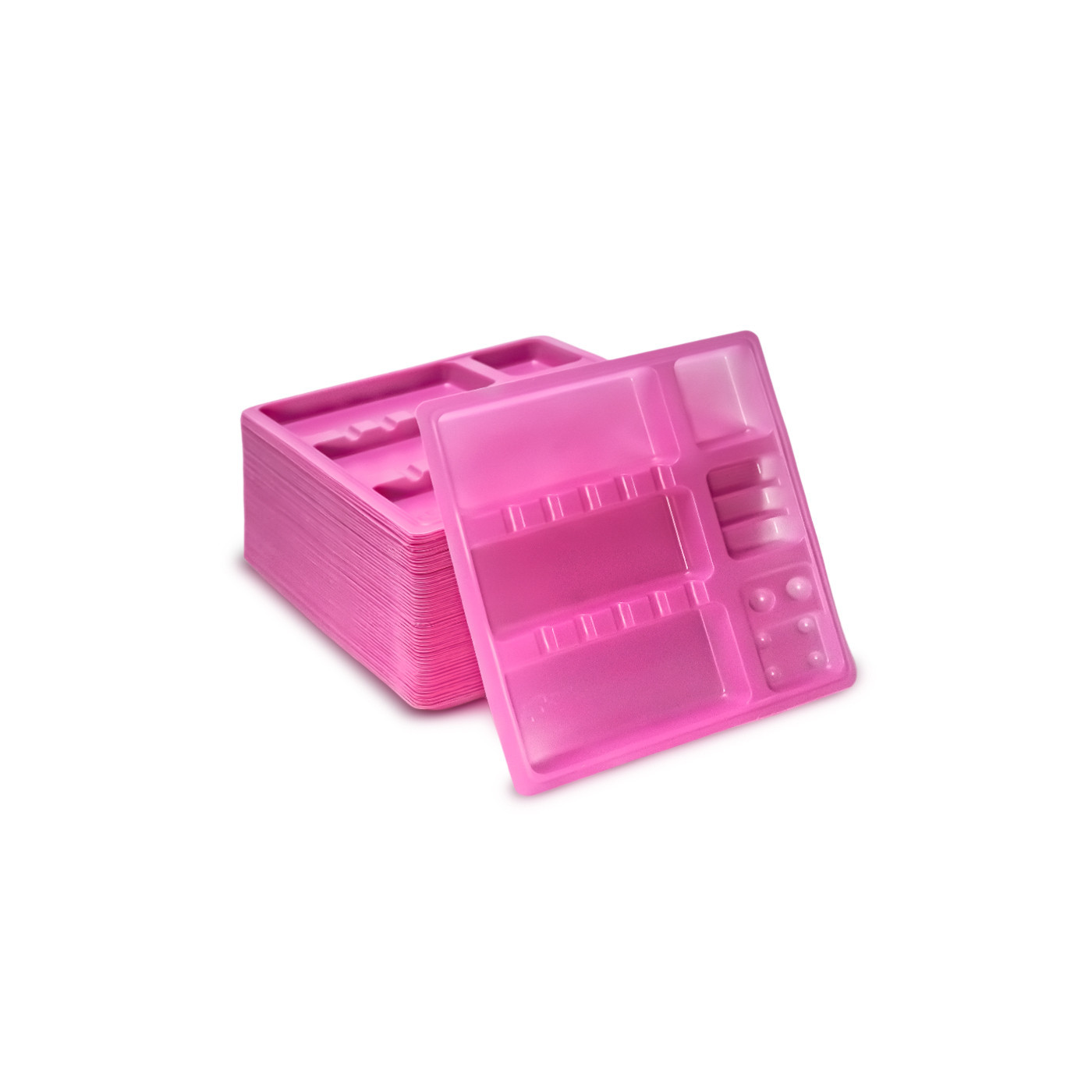 Instrument Trays PINK- 100pcs. Instrument Trays PINK- 100pcs.