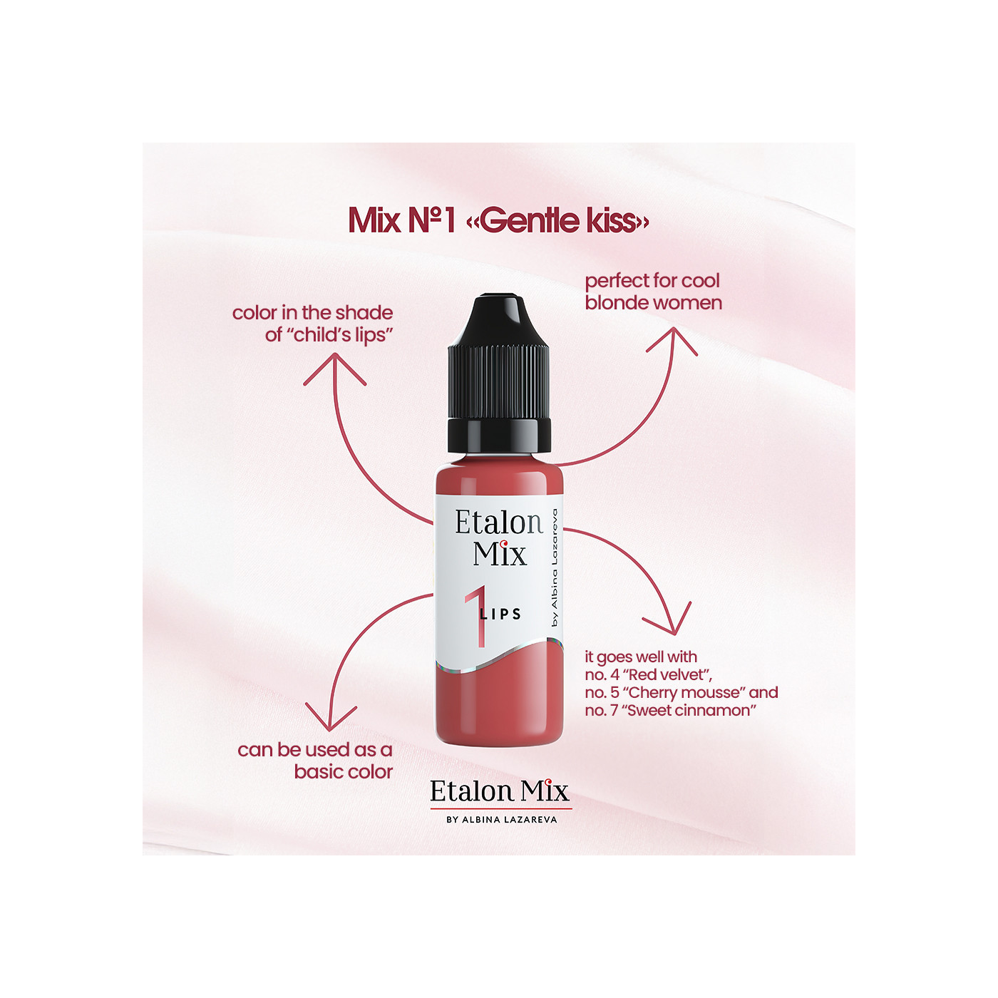 Etalon Mix 01 GENTLE KISS 15ml (Reach) Etalon Mix 01 GENTLE KISS 15ml (Reach)