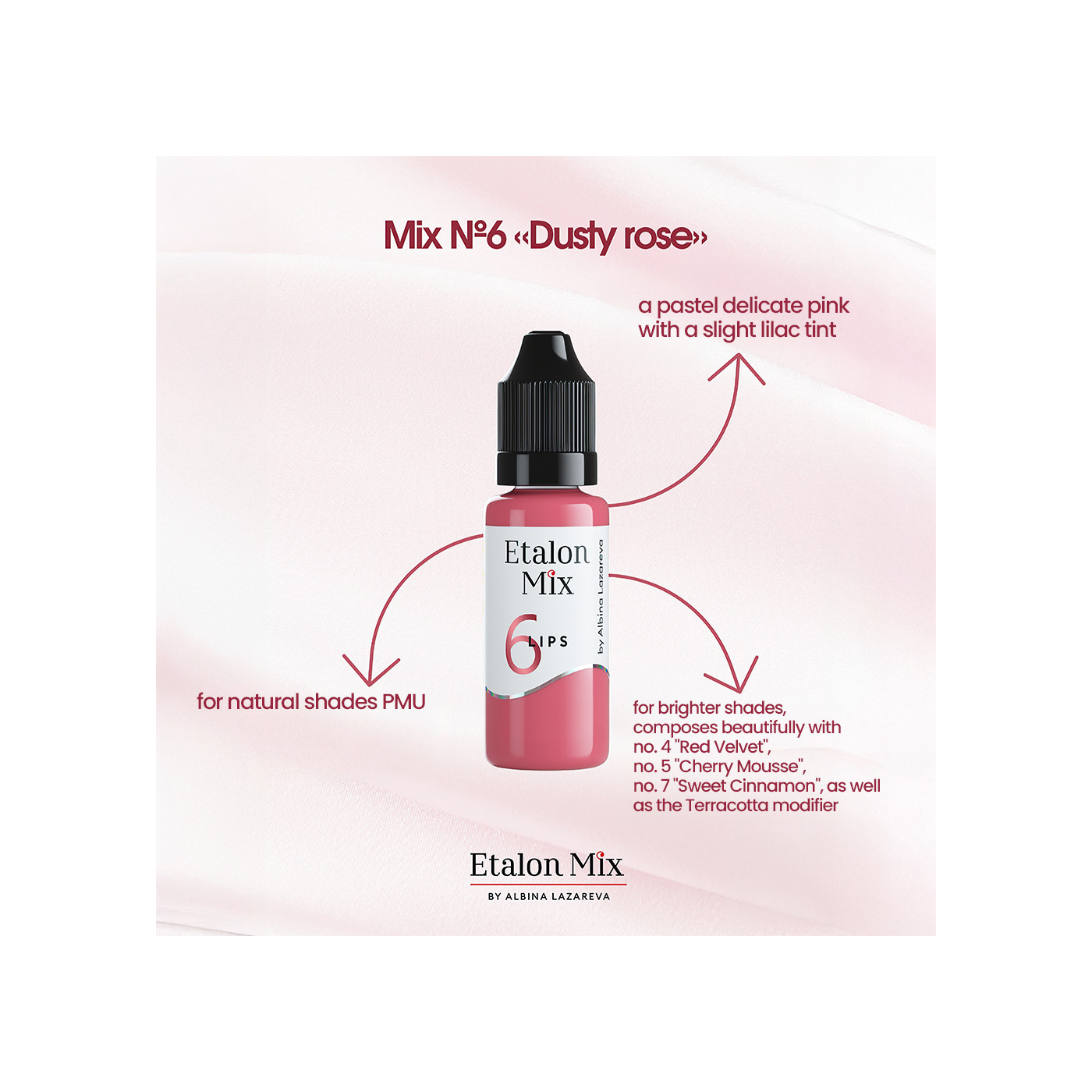Etalon Mix 06 DUSTY ROSE 15ml (Reach) Etalon Mix 06 DUSTY ROSE 15ml (Reach)
