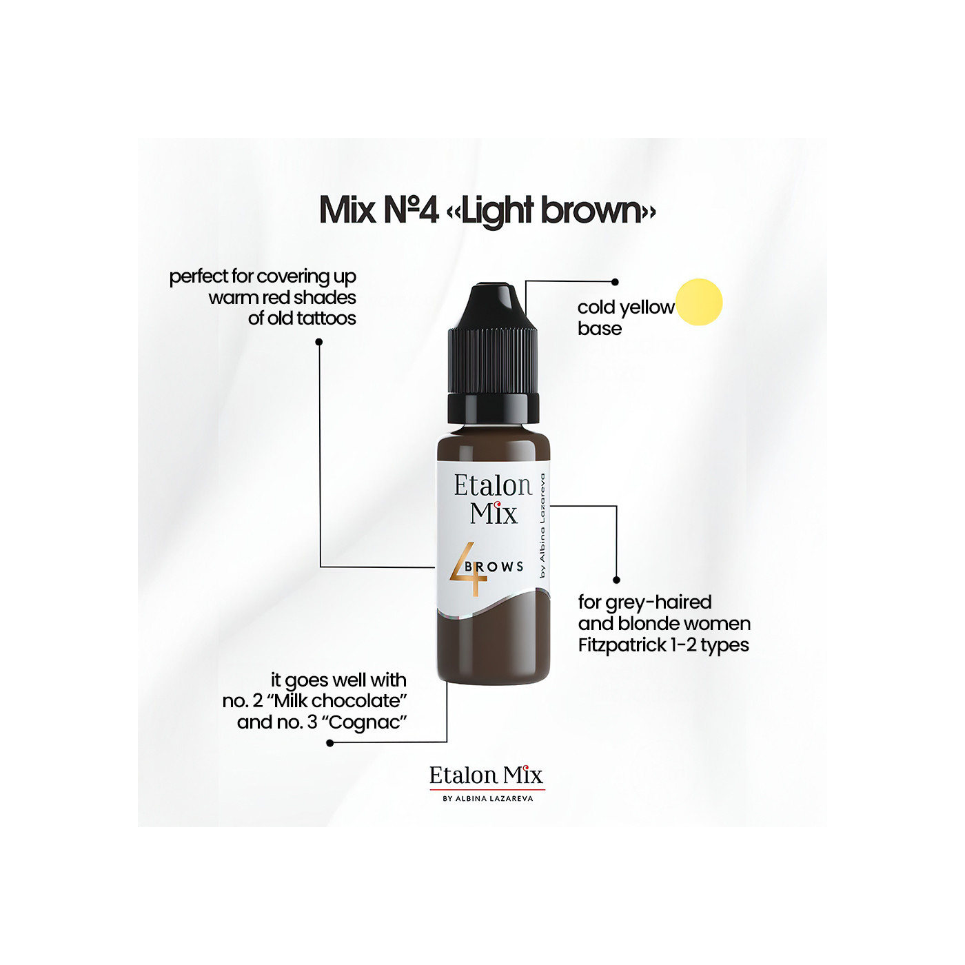 Etalon Mix 04 LIGHT BROWN 5ml (Reach) Etalon Mix 04 LIGHT BROWN 5ml (Reach)