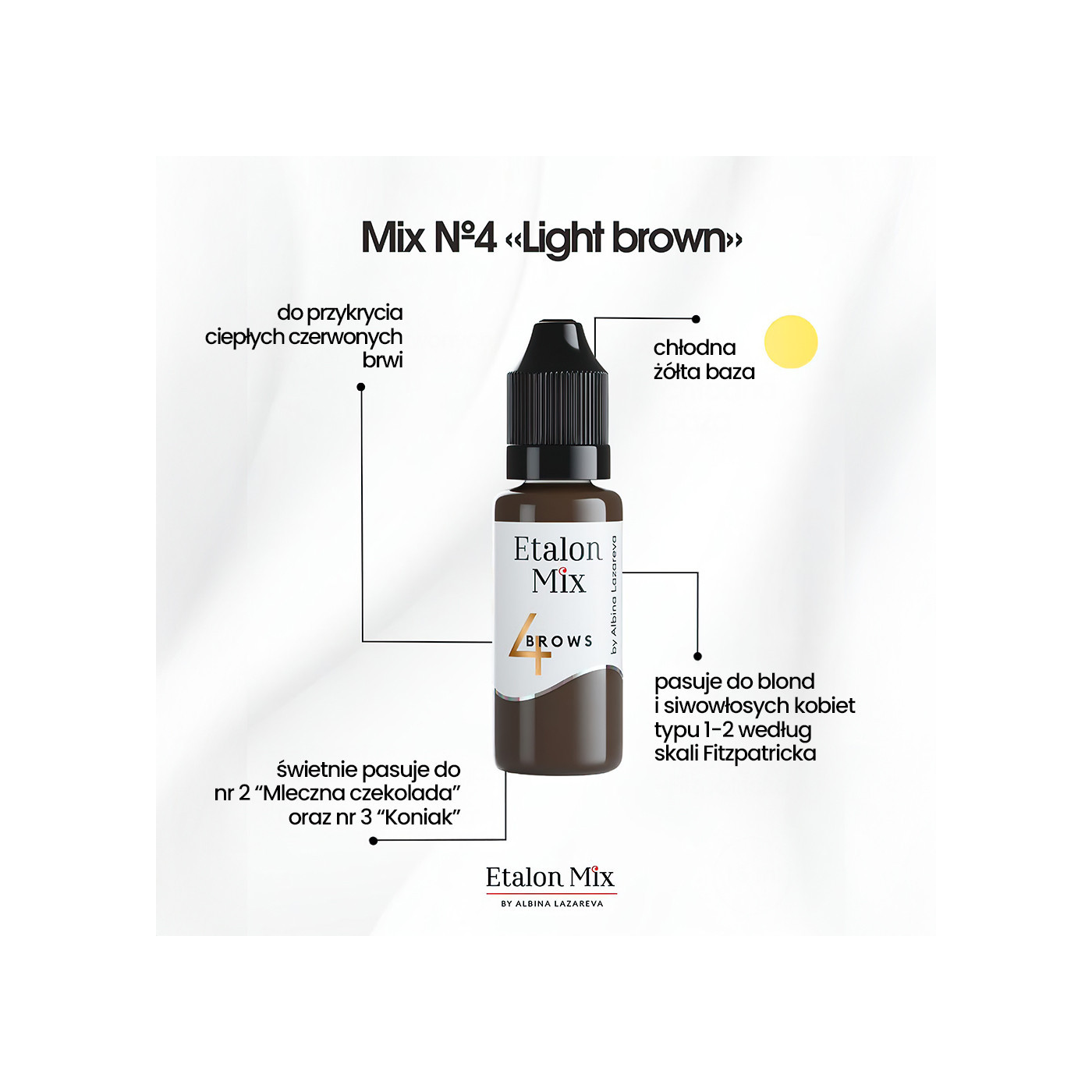Etalon Mix 04 LIGHT BROWN 5ml (Reach) Etalon Mix 04 LIGHT BROWN 5ml (Reach)