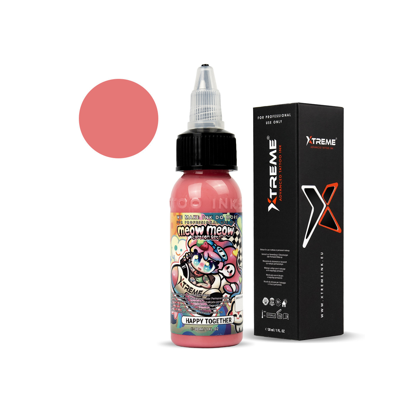 XTreme Ink - MEOW MEOW - Happy Together - 30ml (Reach Compliant) XTreme Ink - MEOW MEOW - Happy Together - 30ml (Reach Compliant)