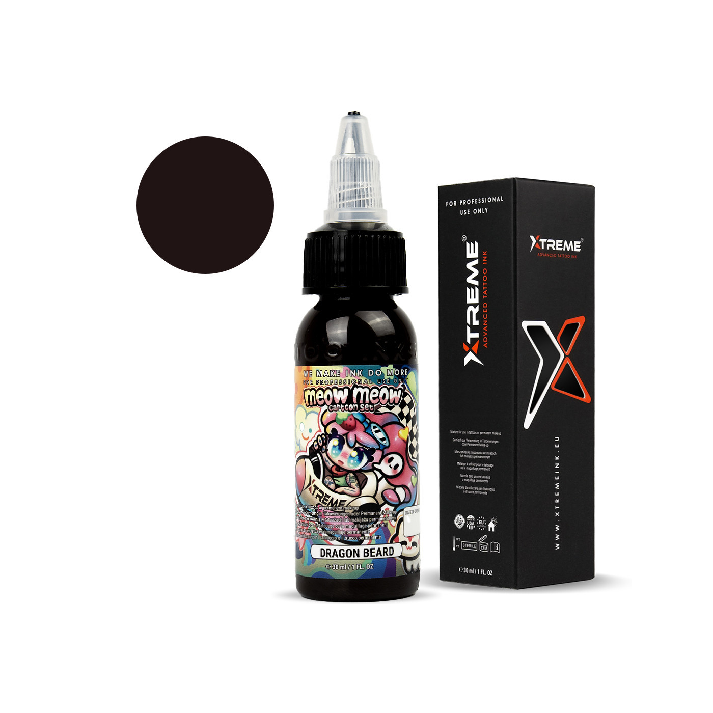 XTreme Ink - MEOW MEOW - Dragon Beard - 30ml (Reach Compliant)