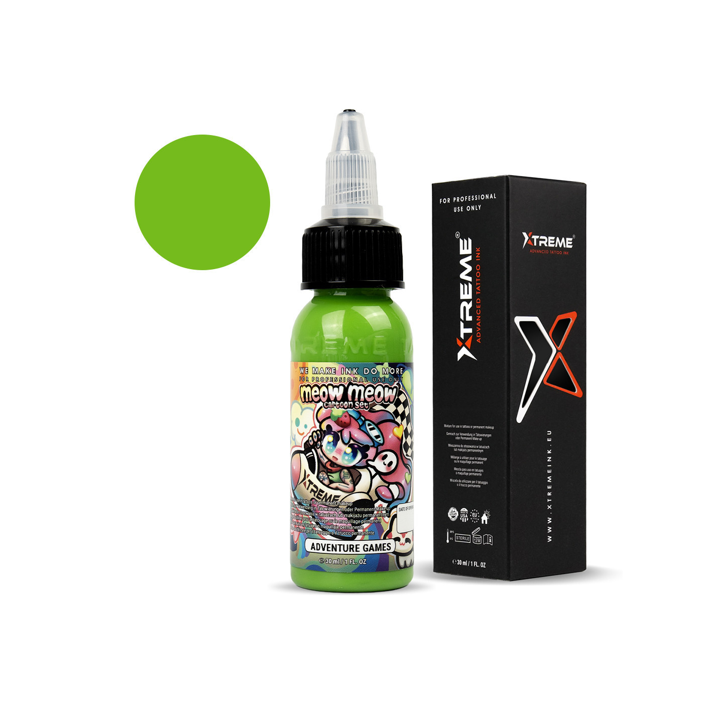 XTreme Ink - MEOW MEOW - Adventure Games - 30ml (Reach Compliant)