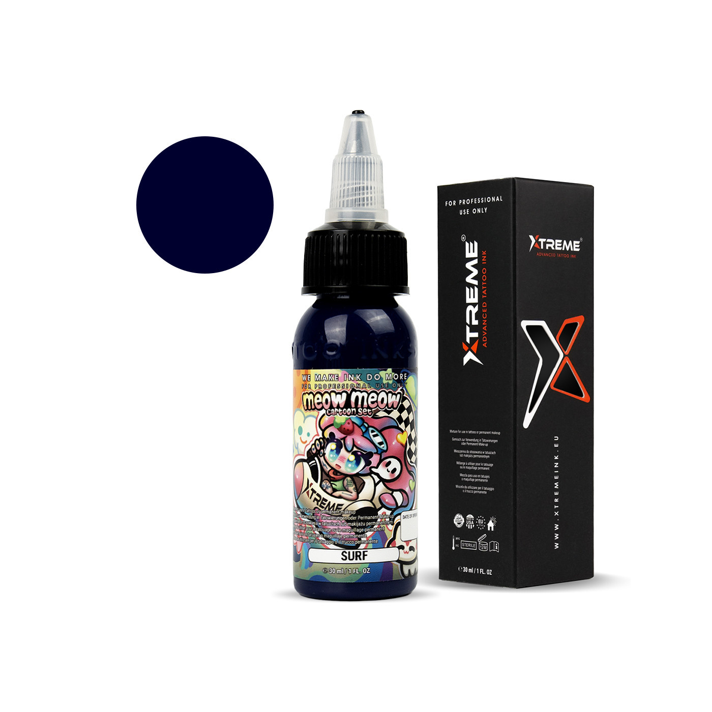 XTreme Ink - MEOW MEOW - Surf - 30ml (Reach Compliant) XTreme Ink - MEOW MEOW - Surf - 30ml (Reach Compliant)