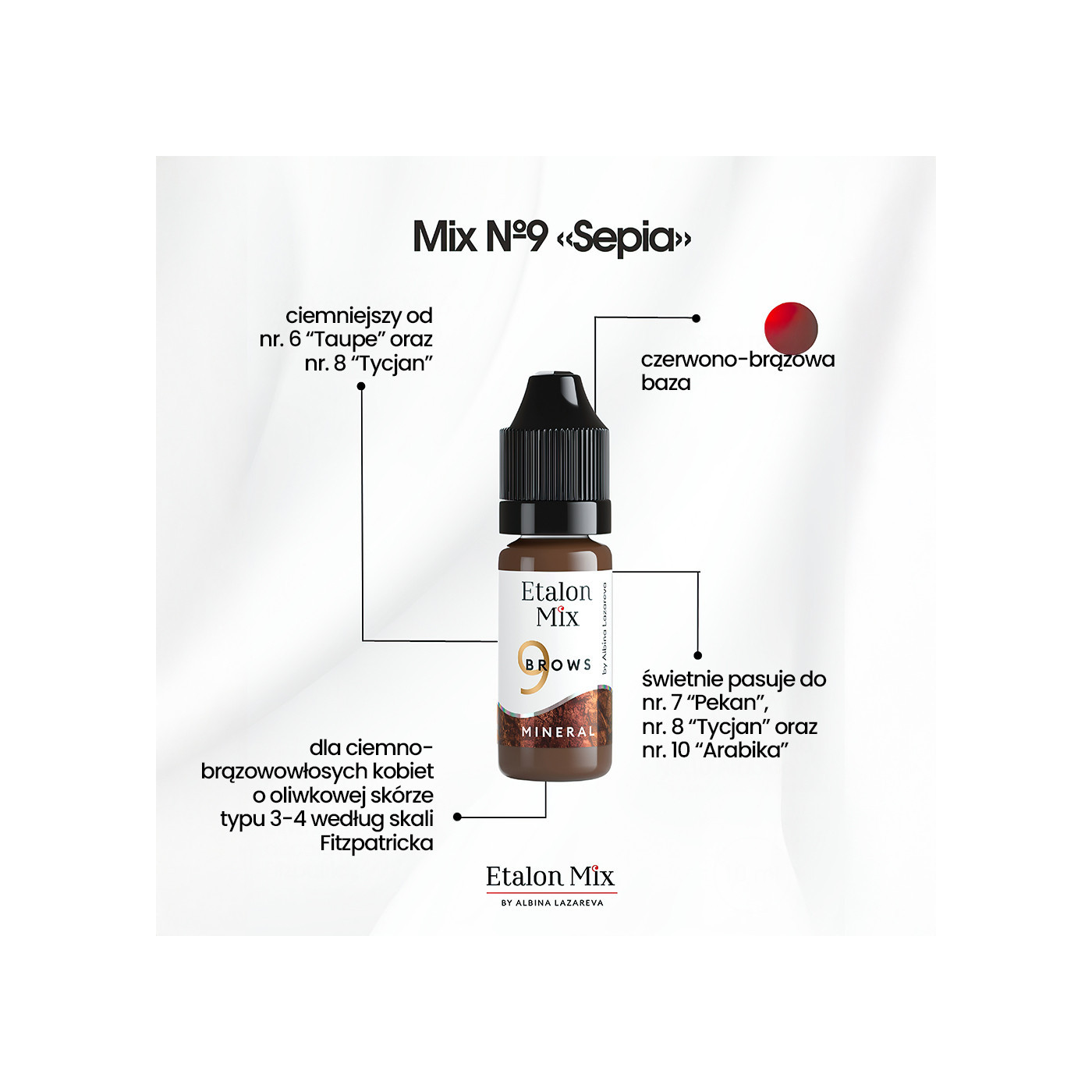 Etalon Mix 09 SEPIA 5ml (Reach) Etalon Mix 09 SEPIA 5ml (Reach)
