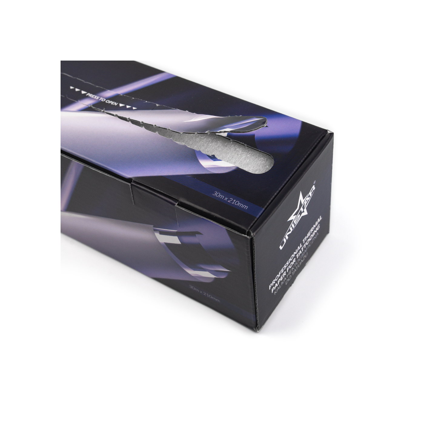 UNISTAR® Professional THERMAL PAPER ROLL (30m x 210mm) UNISTAR® Professional THERMAL PAPER ROLL (30m x 210mm)