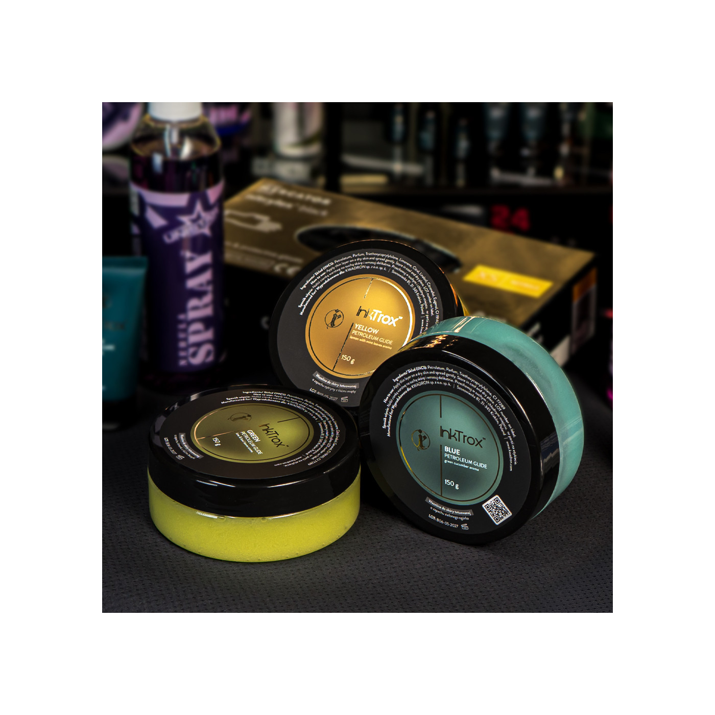 InkTrox GLIDE Set Fresh 3x150 g InkTrox GLIDE Set Fresh 3x150 g