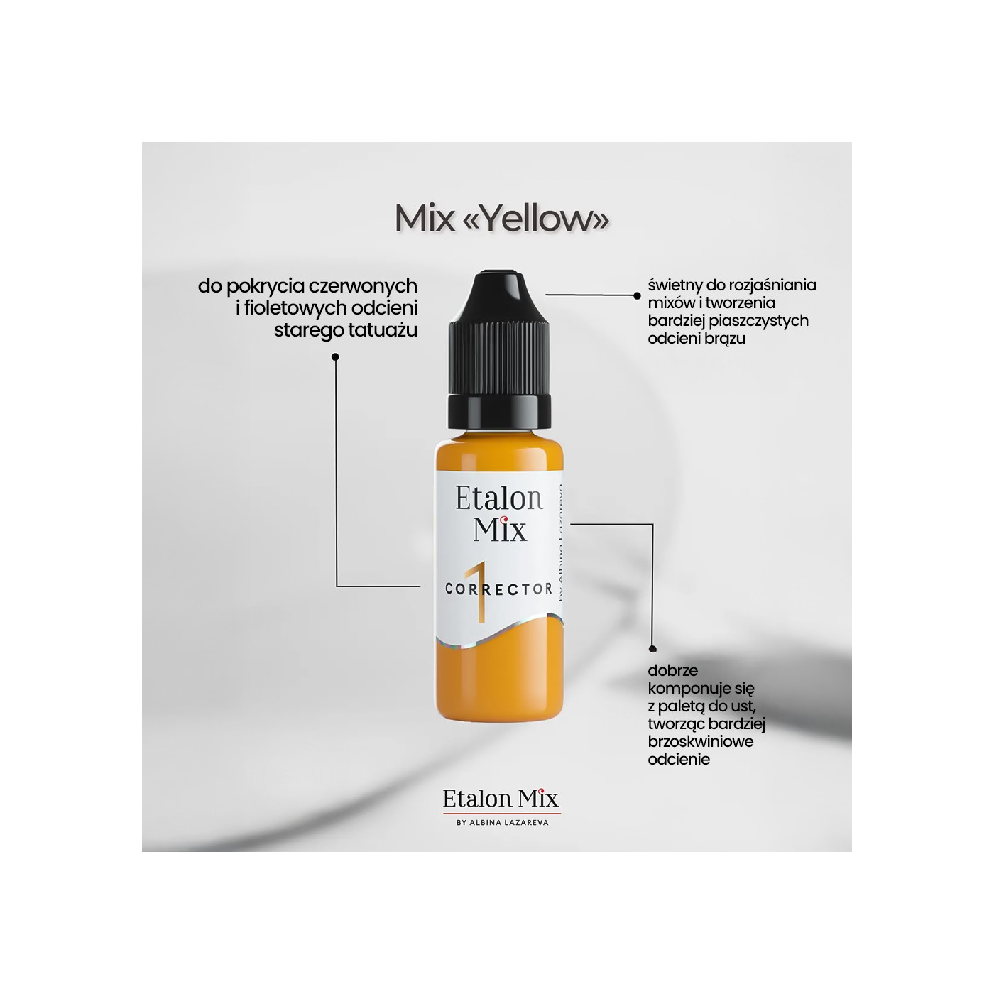 Etalon Mix 01 CORRECTOR YELLOW 5ml (Reach)