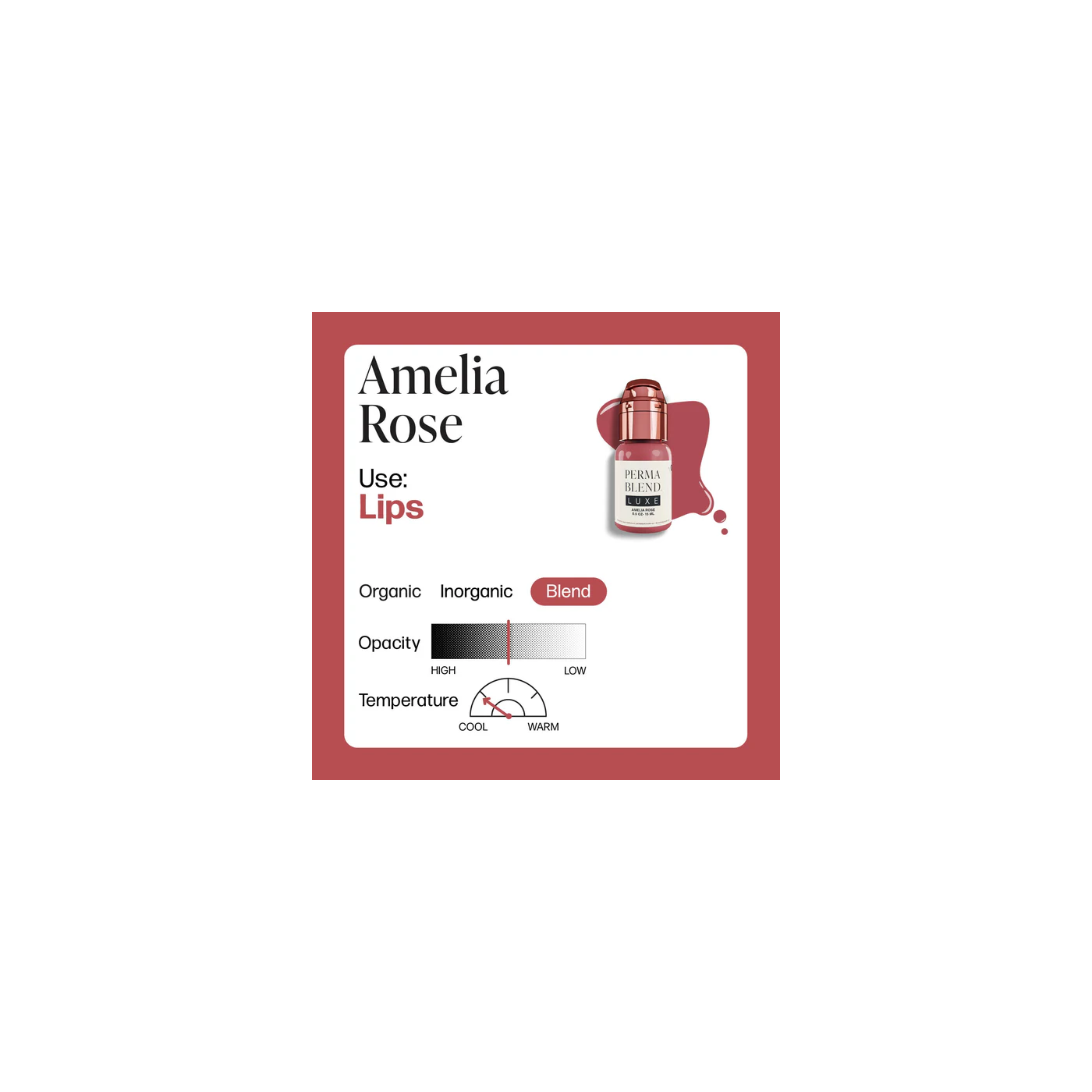 Perma Blend Luxe - Amelia Rose 15ml (Reach 2023) - Perma Blend Luxe - All Colors Perma Blend Luxe - Amelia Rose 15ml (Reach 2023) - Perma Blend Luxe - All Colors