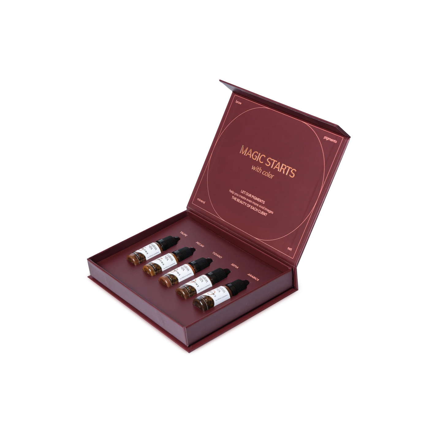 Etalon Mix BROW MINERAL SET 5 x10ml (Reach) Etalon Mix BROW MINERAL SET 5 x10ml (Reach)