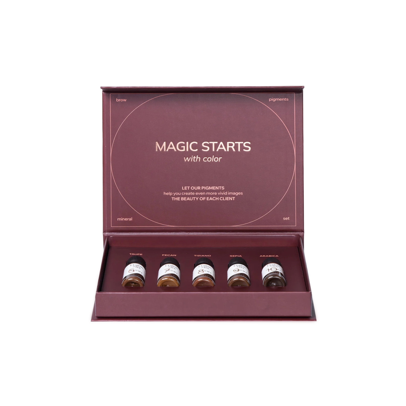 Etalon Mix BROW MINERAL SET 5 x10ml (Reach) Etalon Mix BROW MINERAL SET 5 x10ml (Reach)