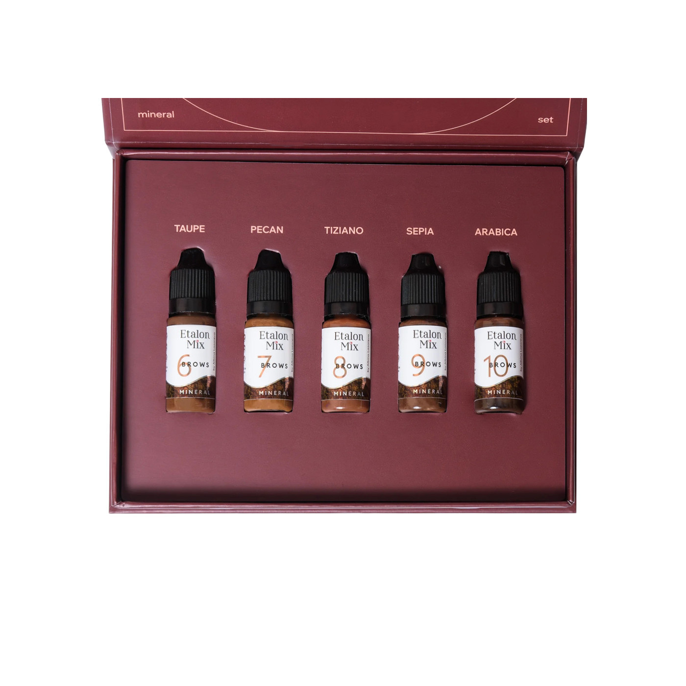 Etalon Mix BROW MINERAL SET 5 x10ml (Reach) Etalon Mix BROW MINERAL SET 5 x10ml (Reach)