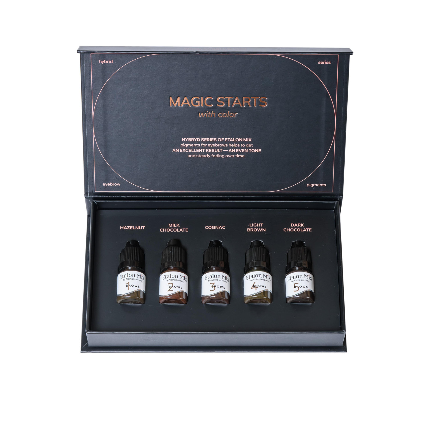 Etalon Mix BROW HYBRID SET 5 x 5ml (Reach) Etalon Mix BROW HYBRID SET 5 x 5ml (Reach)