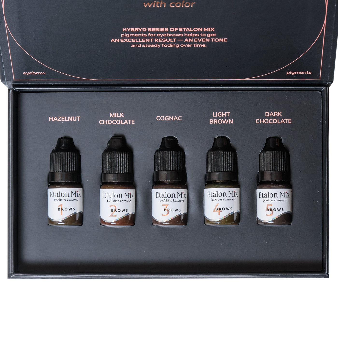 Etalon Mix BROW HYBRID SET 5 x 5ml (Reach) Etalon Mix BROW HYBRID SET 5 x 5ml (Reach)