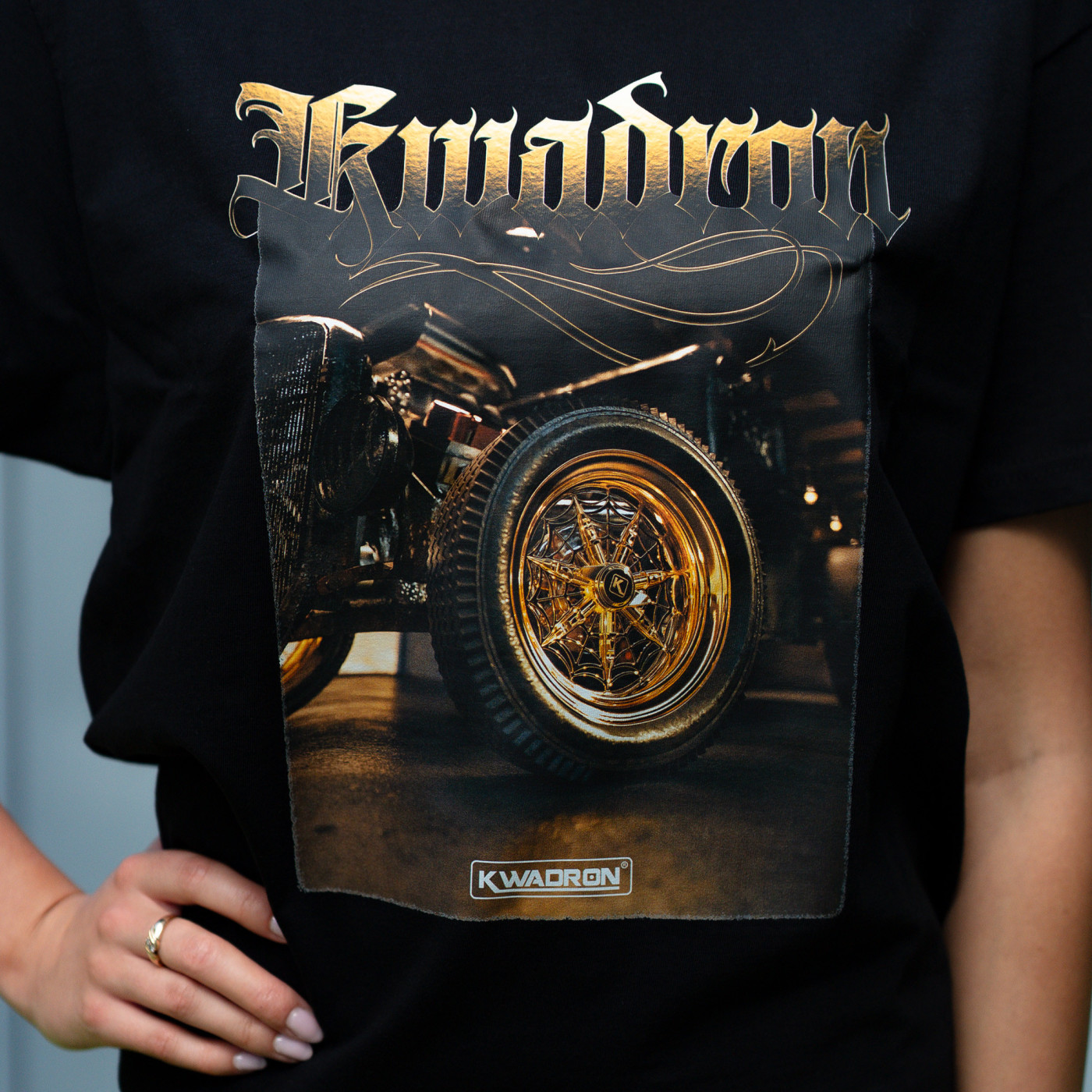 T-Shirt Kwadron Hot Rod UNISEX T-Shirt Kwadron Hot Rod UNISEX