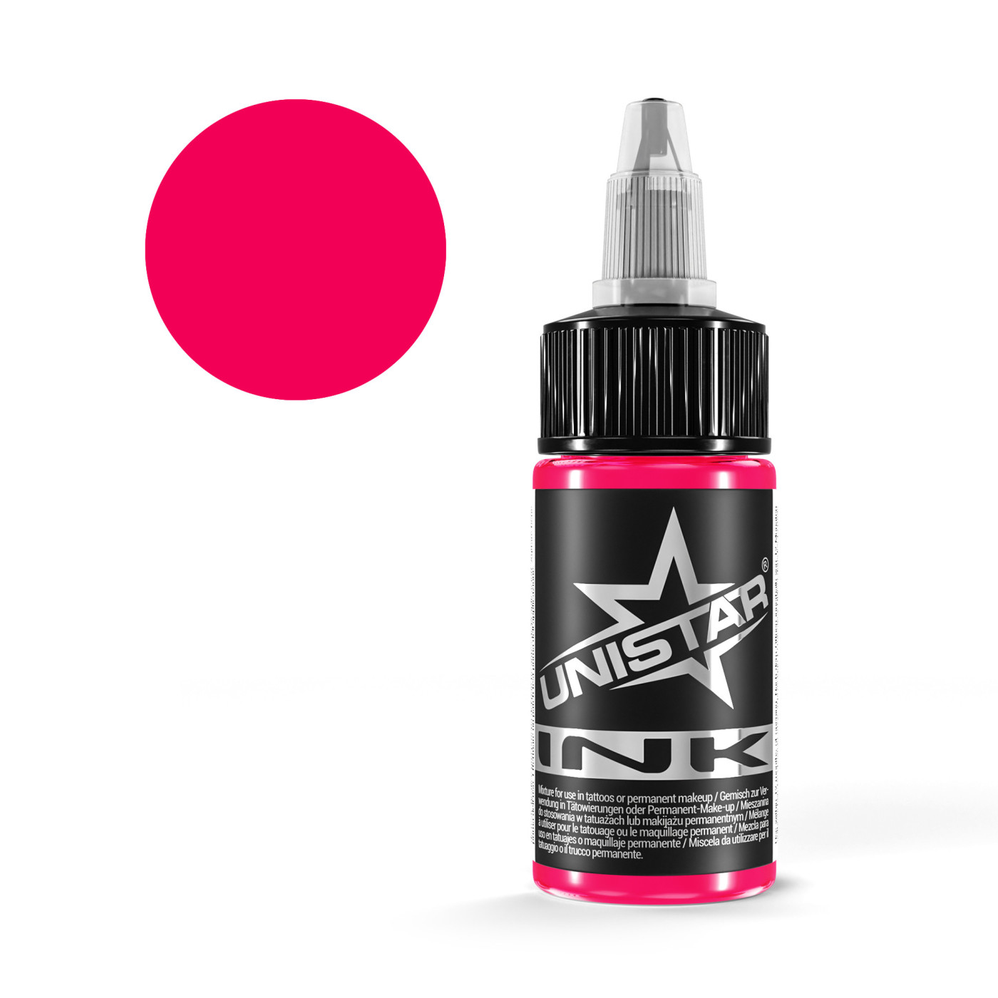 UNISTAR INK - NEON PINK 30 ML (Reach Compliant) UNISTAR INK - NEON PINK 30 ML (Reach Compliant)