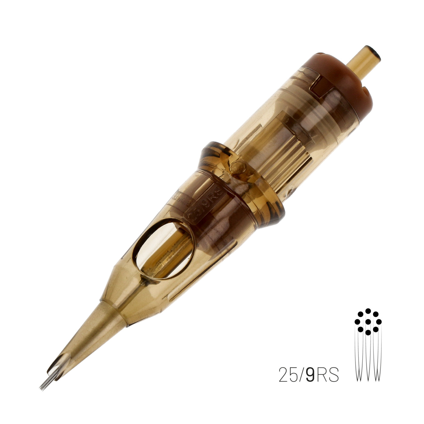 KWADRON Cartridge System - 0.25mm RS - Round Shader - 1pc KWADRON Cartridge System - 0.25mm RS - Round Shader - 1pc