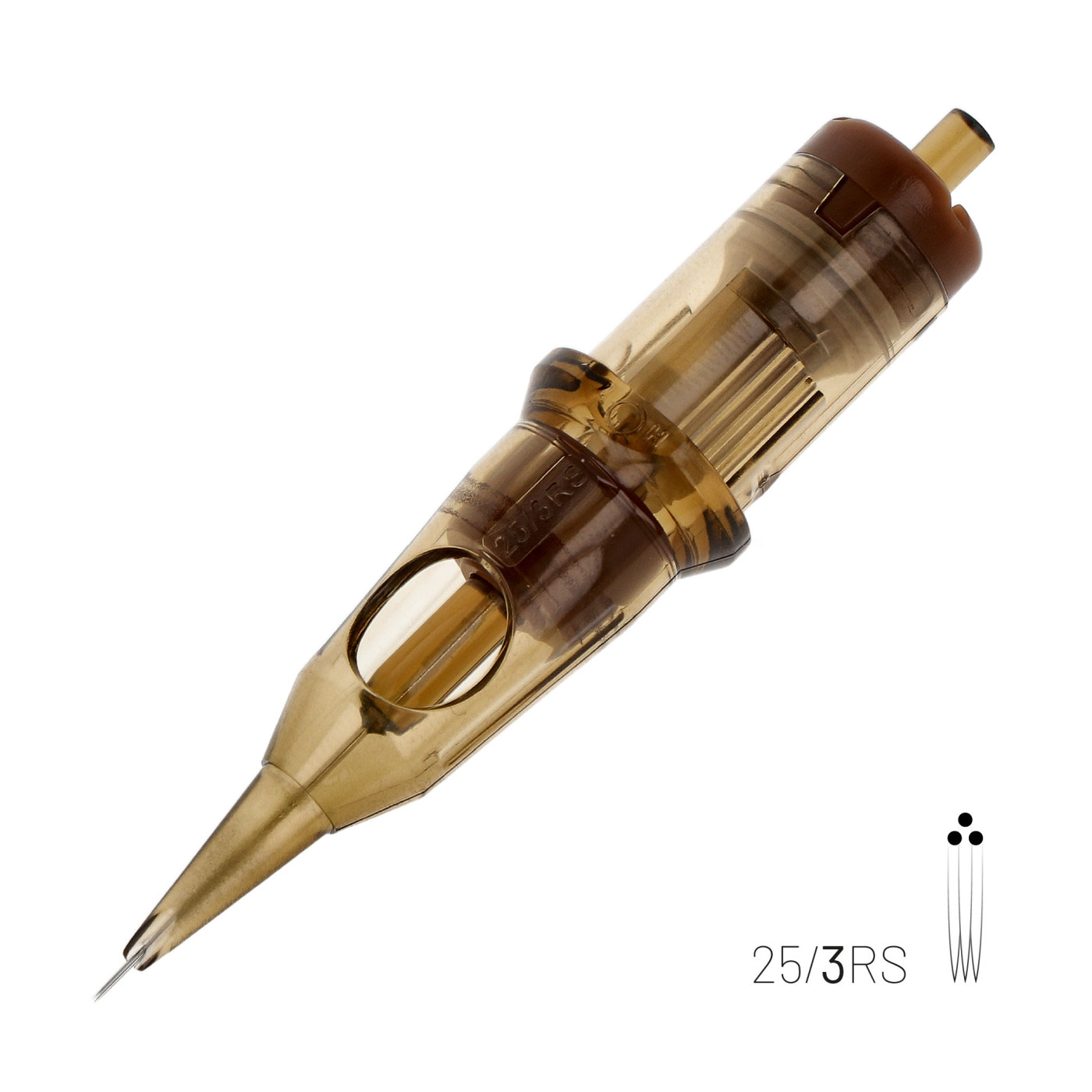 KWADRON Cartridge System - 0.25mm RS - Round Shader - 1pc KWADRON Cartridge System - 0.25mm RS - Round Shader - 1pc