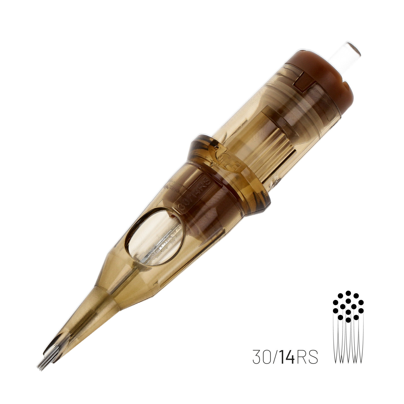 KWADRON Cartridge System - 0.30mm RS - Round Shader - 1pc KWADRON Cartridge System - 0.30mm RS - Round Shader - 1pc