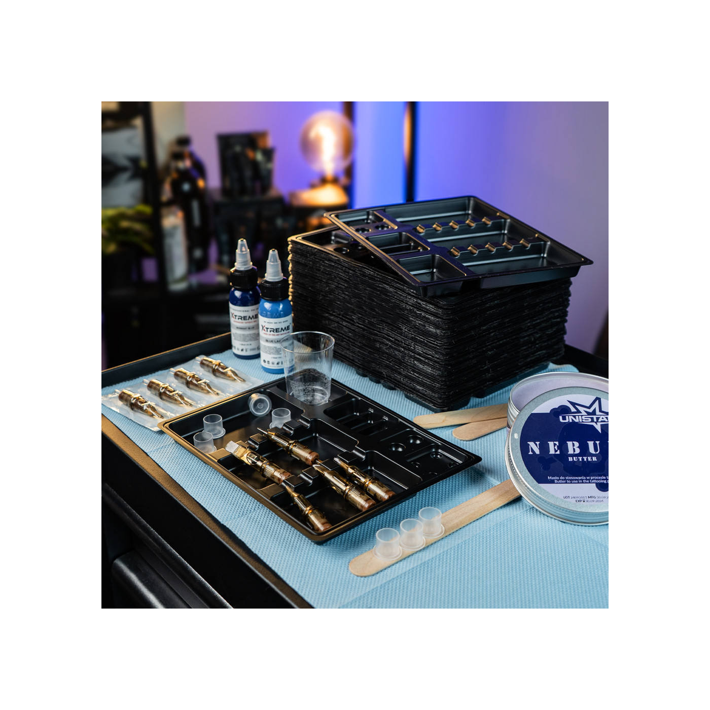 Instrument Trays BLACK- 100pcs. Instrument Trays BLACK- 100pcs.