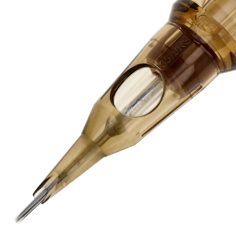 KWADRON Cartridge System - 0.35mm RSMT - Round Shader - Medium Taper - 1pc KWADRON Cartridge System - 0.35mm RSMT - Round Shader - Medium Taper - 1pc
