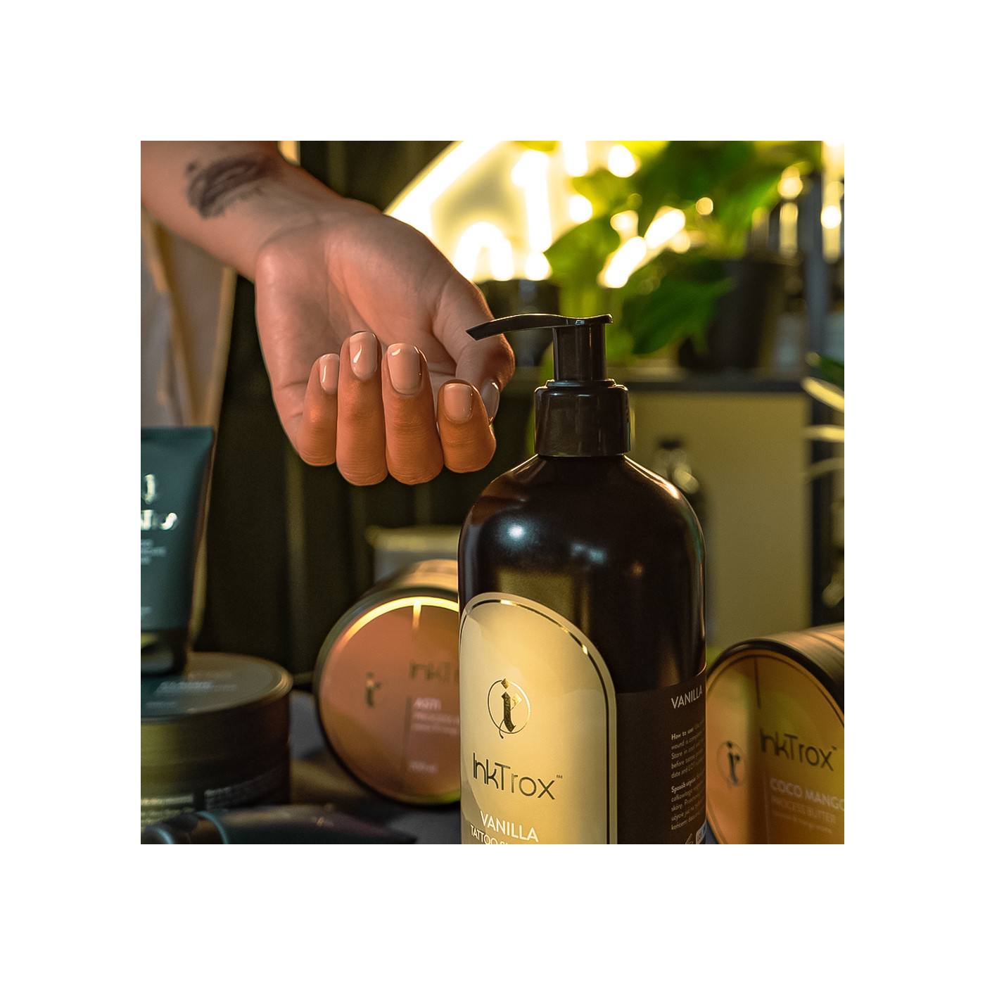 InkTrox Vanilla tattoo skin balm 500 ml InkTrox Vanilla tattoo skin balm 500 ml