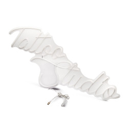 Neon Sign Tattoo Studio Yellow