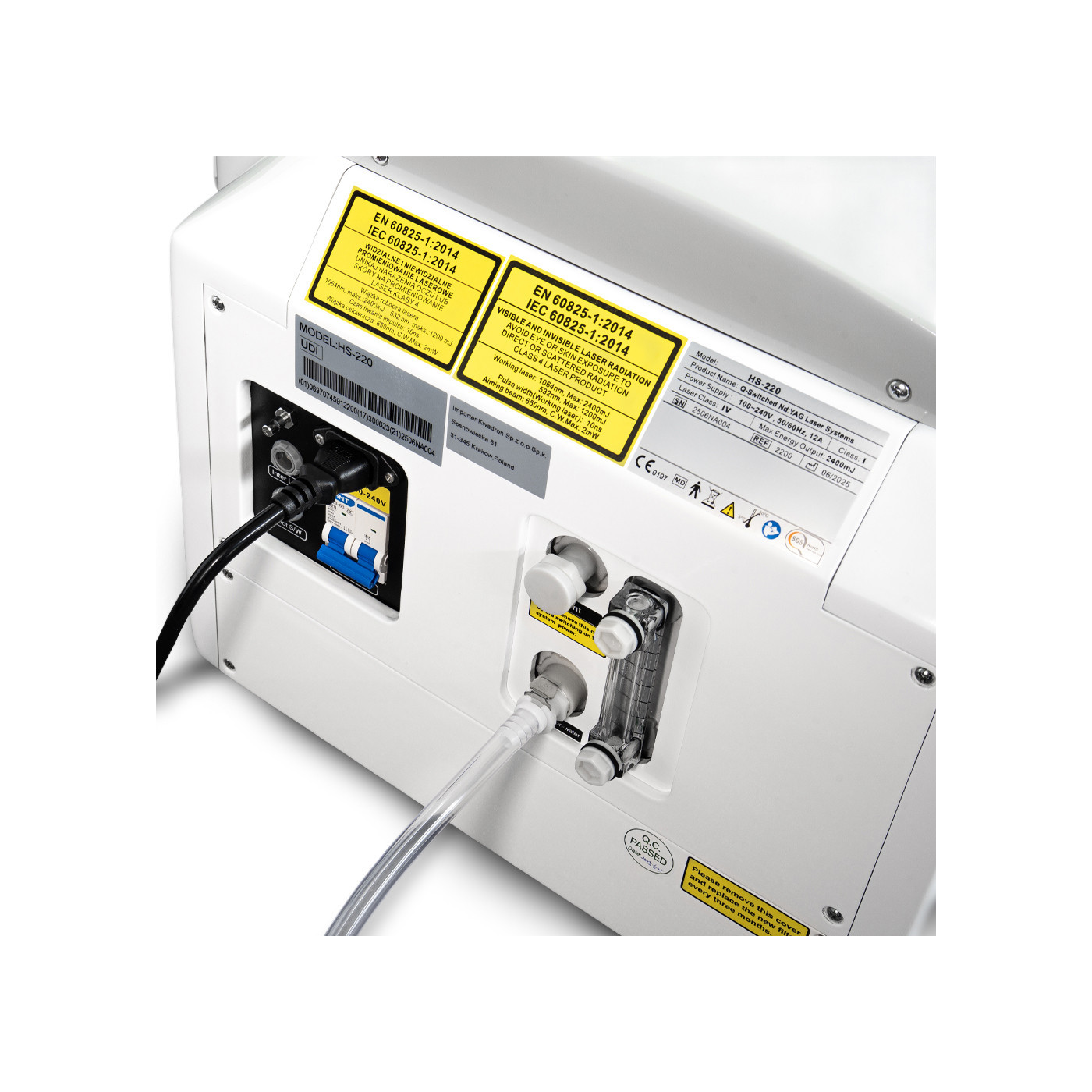 Laser System GLOVCON® MED Portable Q-Switch Nd YAG Laser System GLOVCON® MED Portable Q-Switch Nd YAG