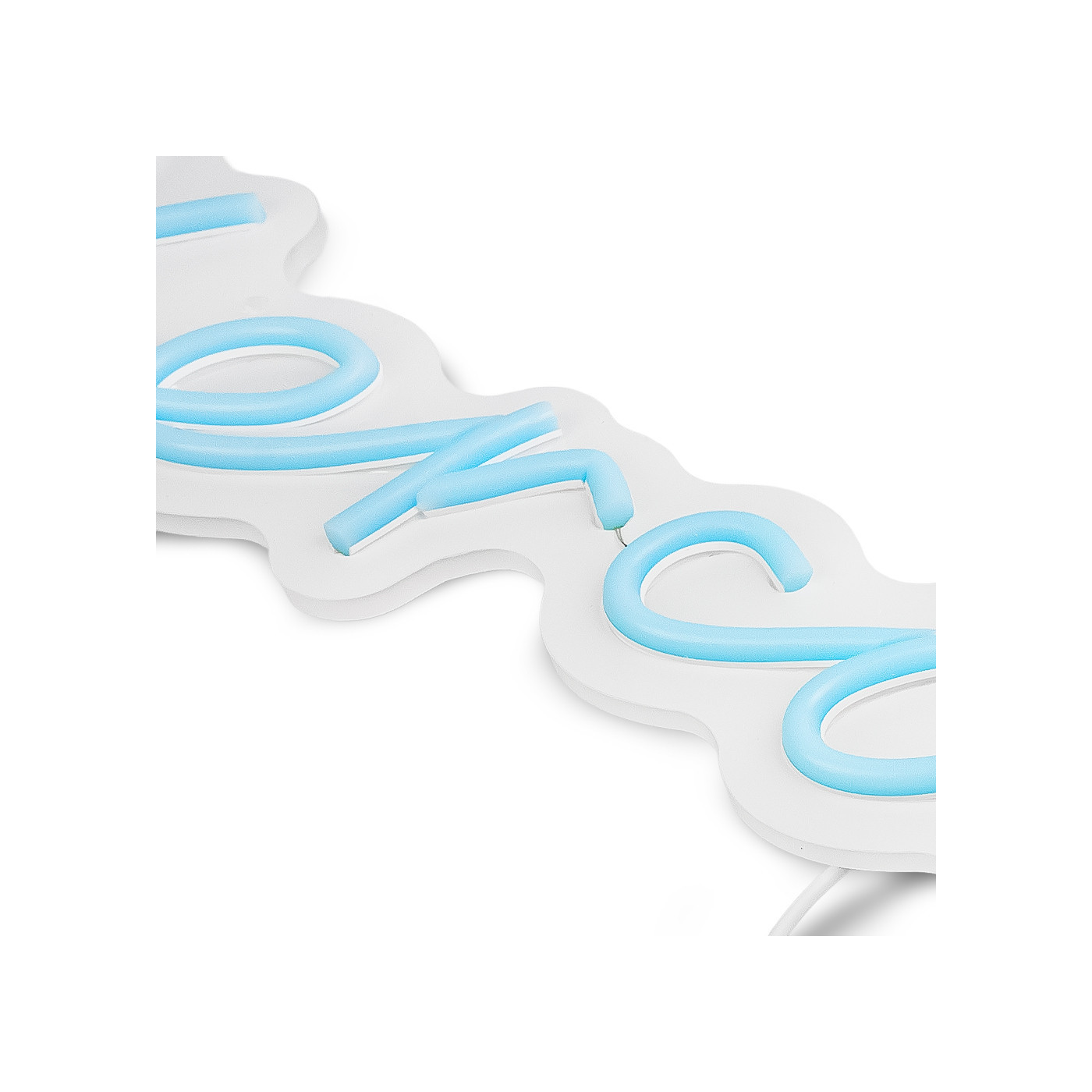 Neon Sign Piercing Blue