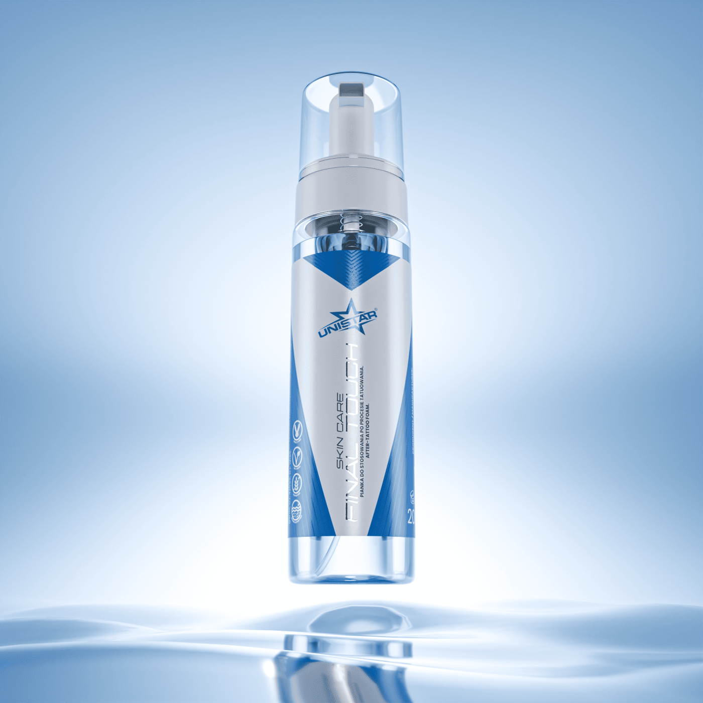 Unistar Skin Care Final Touch foam 200 ml Unistar Skin Care Final Touch foam 200 ml