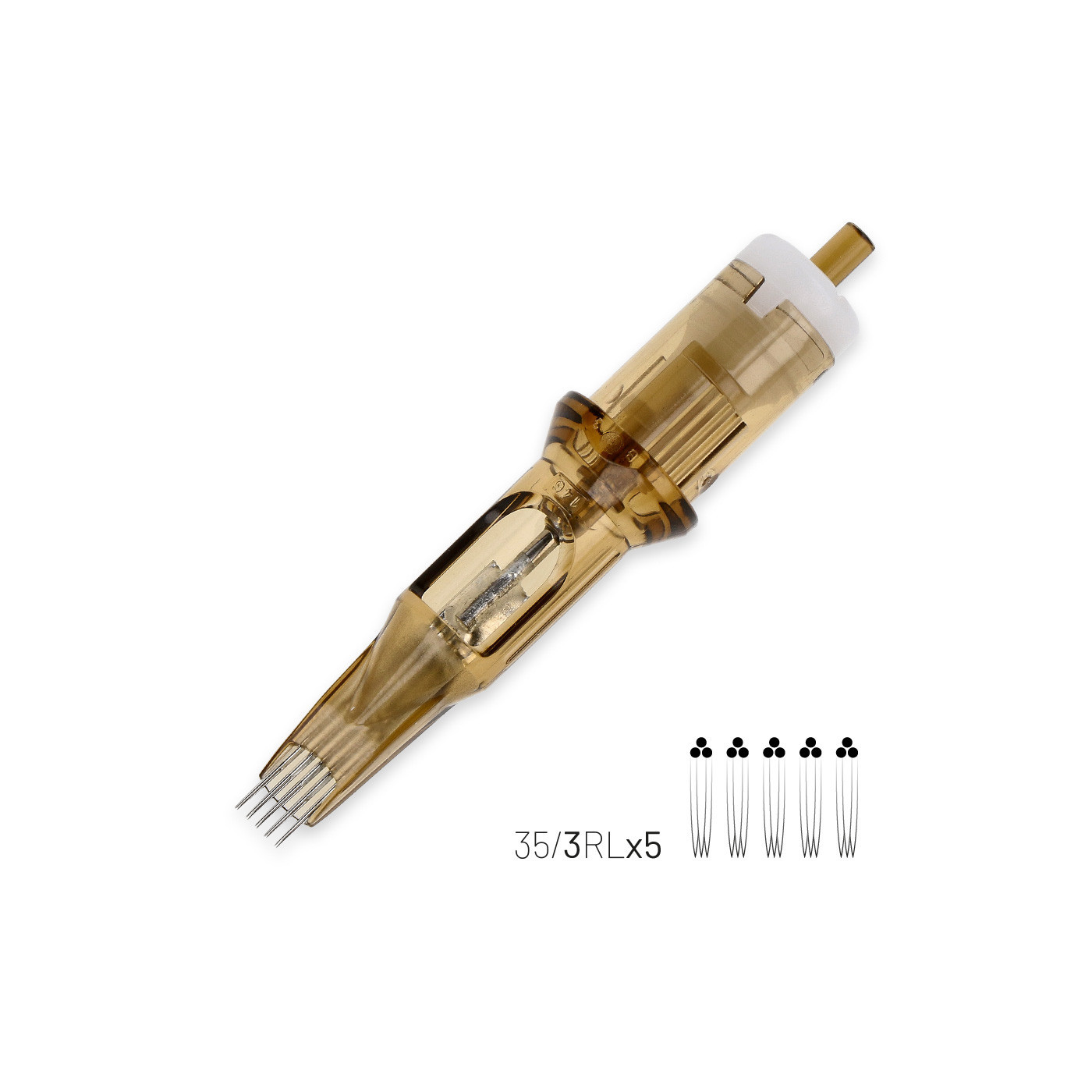KWADRON CARTRIDGE SYSTEM 0.35 mm 35/3RLLTx5 WHIP SHADING - 1pc. KWADRON CARTRIDGE SYSTEM 0.35 mm 35/3RLLTx5 WHIP SHADING - 1pc.