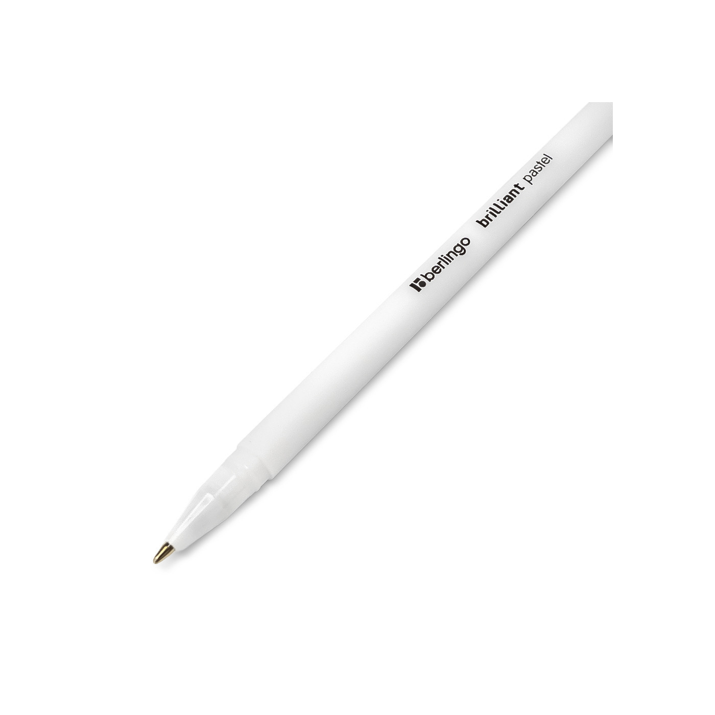 Gel Pen Berlingo Brilliant Pastel - white Gel Pen Berlingo Brilliant Pastel - white