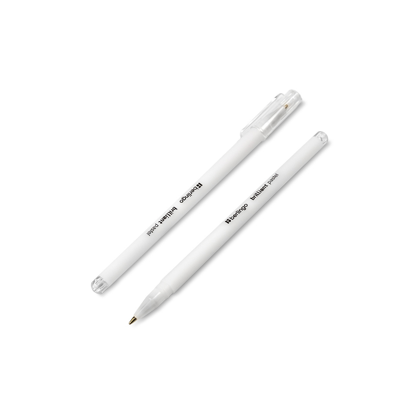 Gel Pen Berlingo Brilliant Pastel - white Gel Pen Berlingo Brilliant Pastel - white