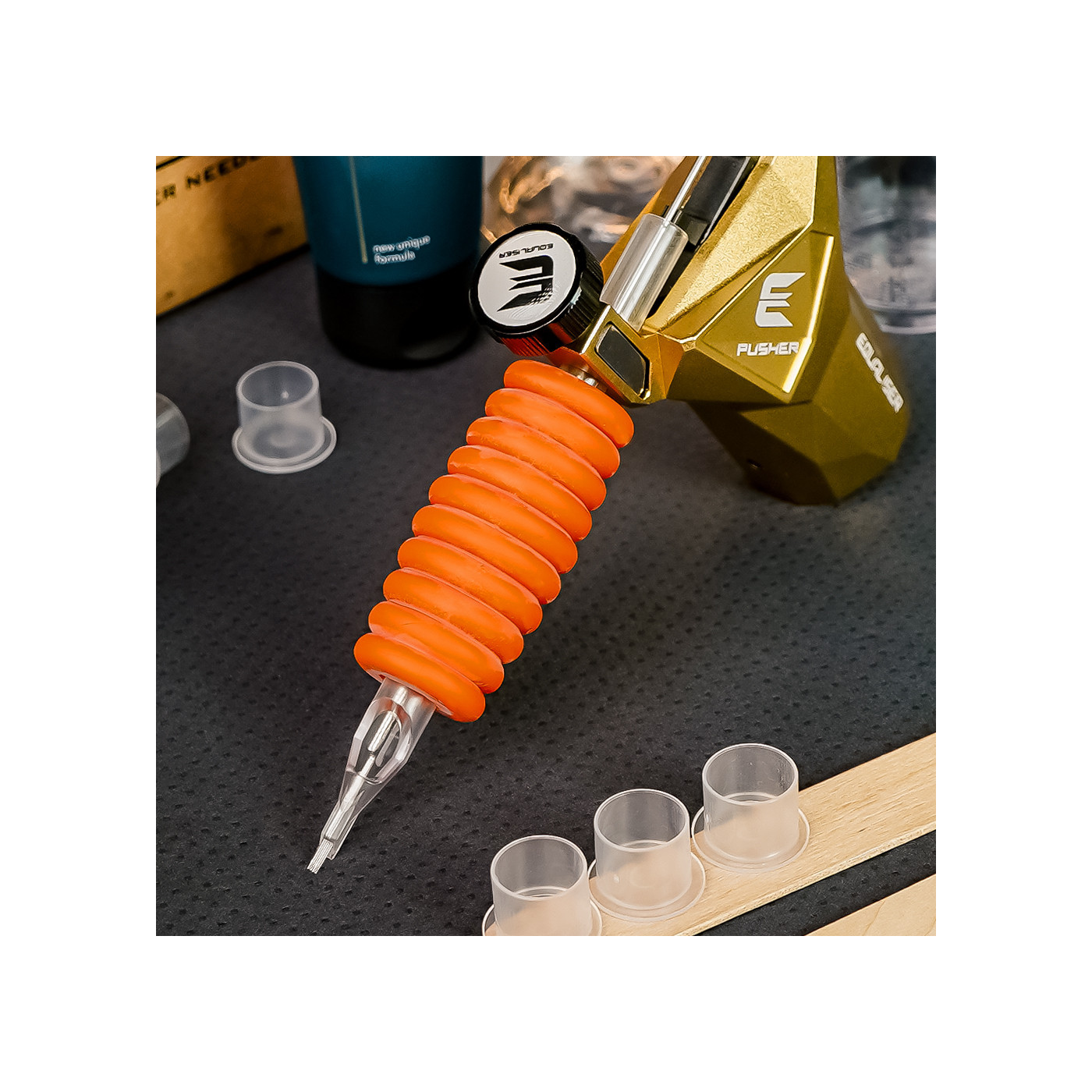 UNISTAR - high quality disposable tattoo grip - Φ 25mm - Flat - FL [1pc]