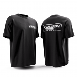 T-Shirt KWADRON UNISEX Black