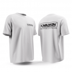 T-Shirt KWADRON UNISEX White