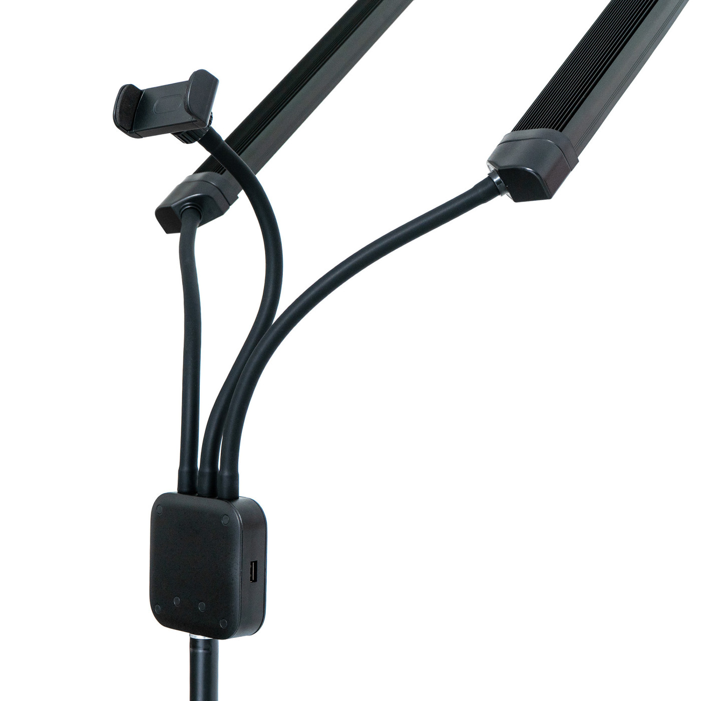 Lamp DOUBLE-LIGHT + tripod - with adjustable color temperature and power Lamp DOUBLE-LIGHT + tripod - with adjustable color temperature and power