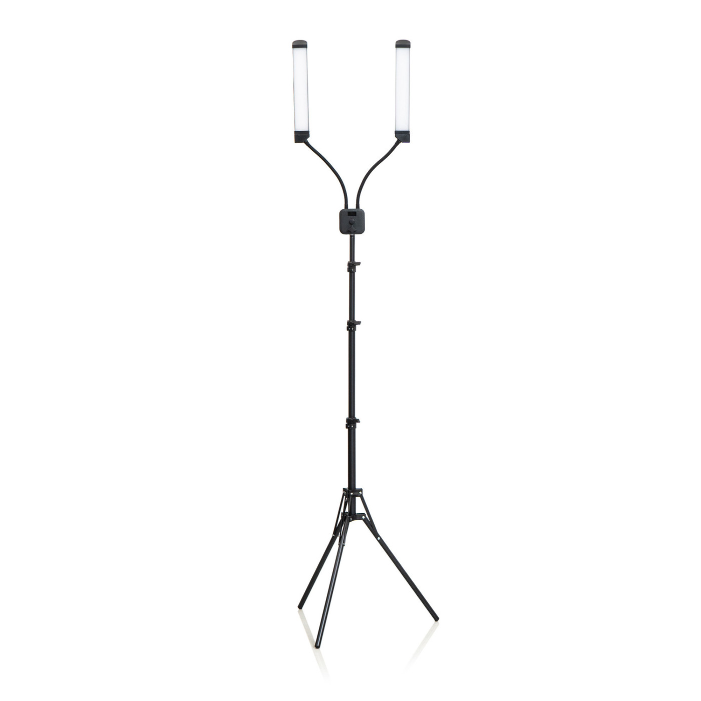 Lamp DOUBLE-LIGHT + tripod - with adjustable color temperature and power Lamp DOUBLE-LIGHT + tripod - with adjustable color temperature and power