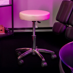 Rotary stool pink