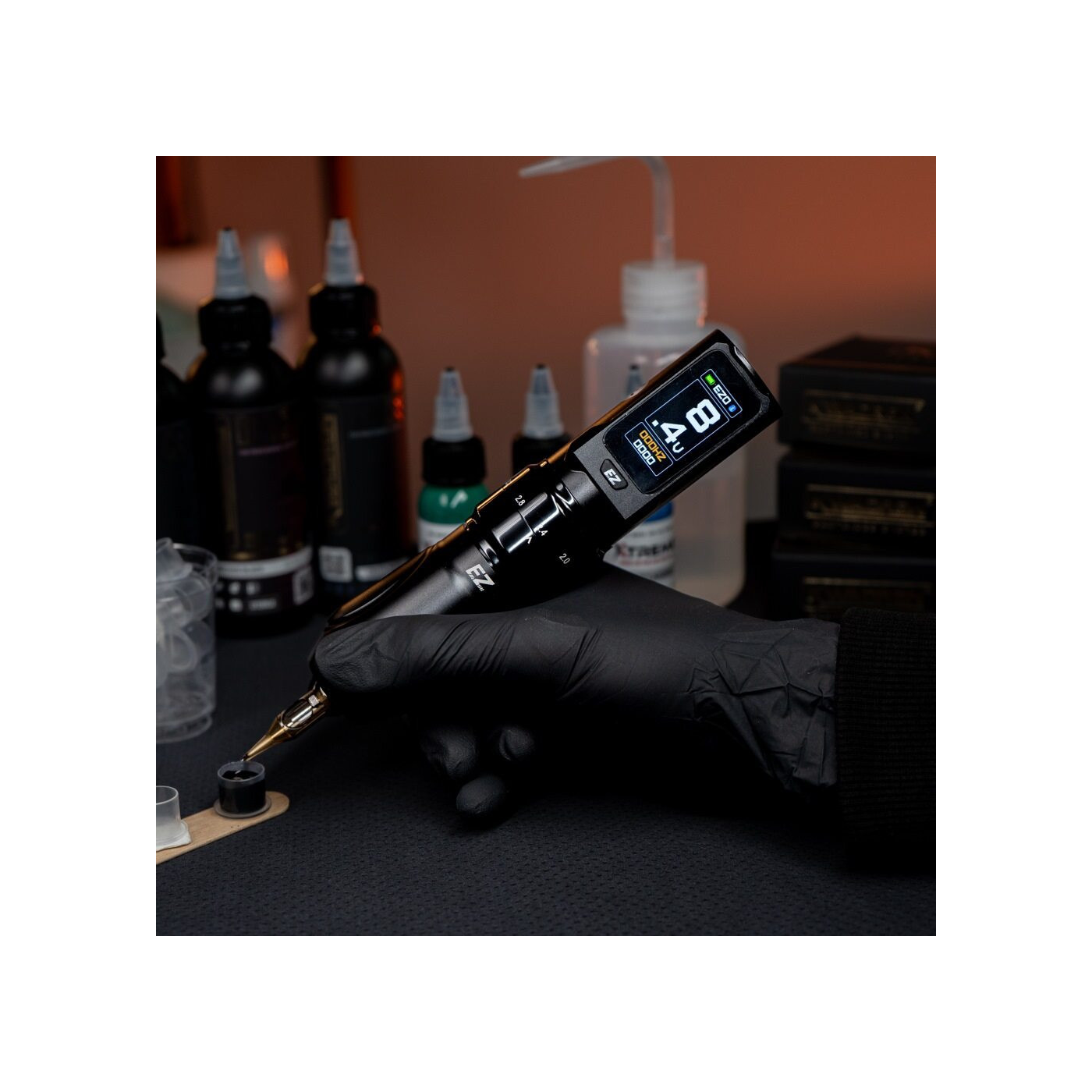 EZ P3 Pro Touch with adjustable stroke and an additional battery
