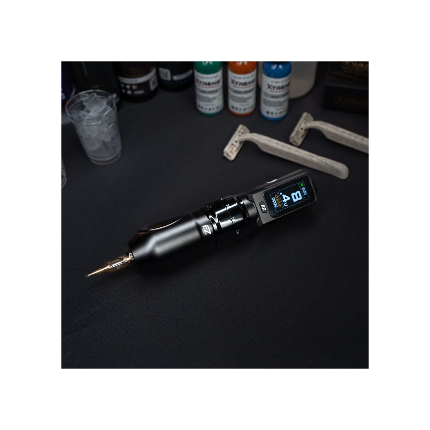 EZ P3 Pro Touch with adjustable stroke and an additional battery