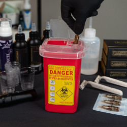 Container for medical waste...